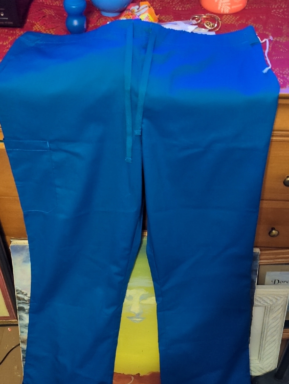 WonderWink Royal Blue Women's Classic Fit Scrub Pants